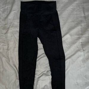 Joylab black/grey moto leggings size L